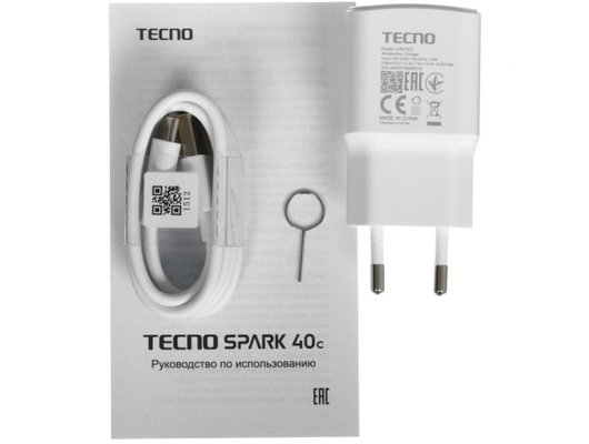 Смартфон Tecno Spark 40C 4/128Gb Grey